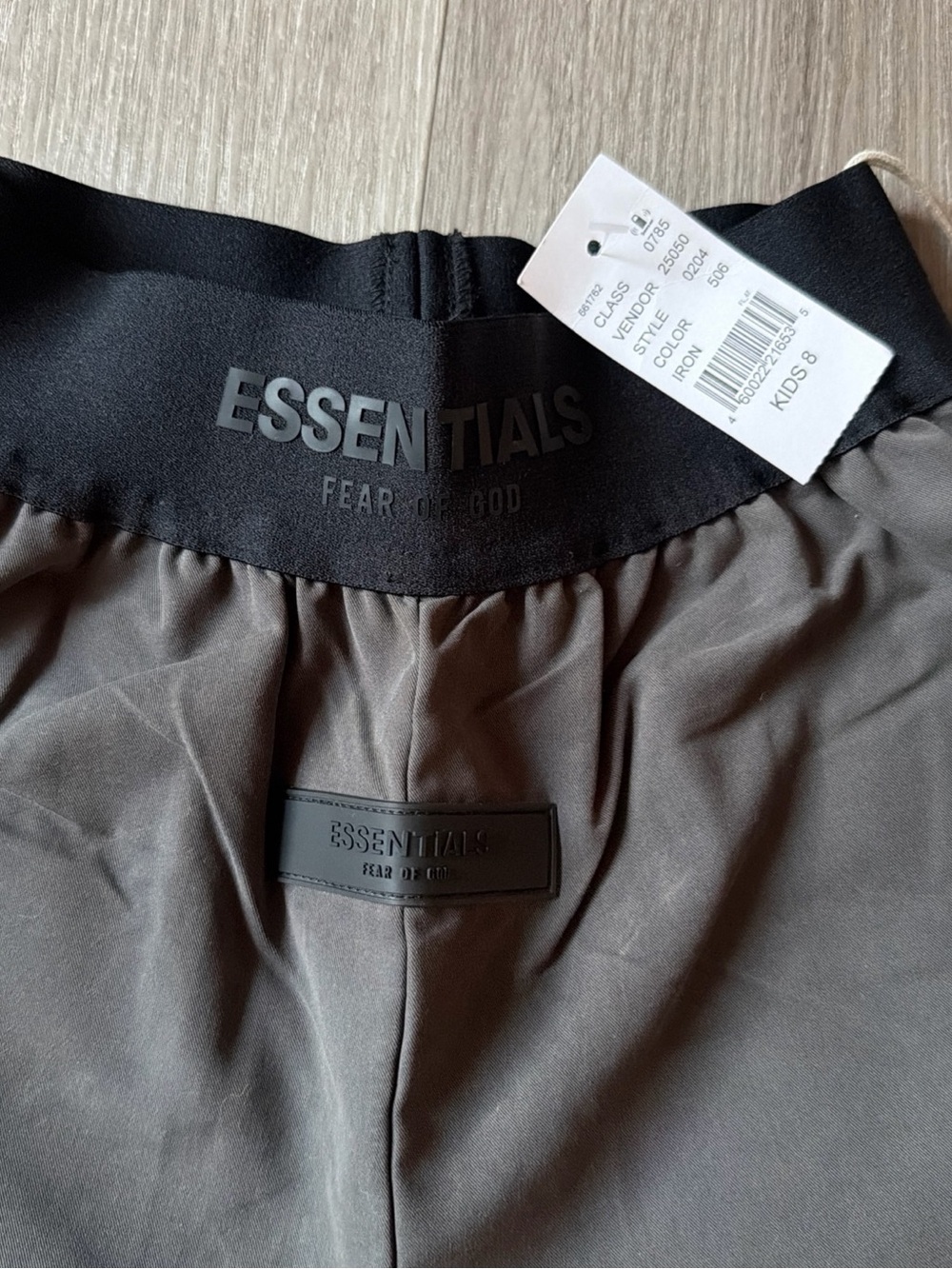 Essentials Fear of God kids relaxed trousers size 8